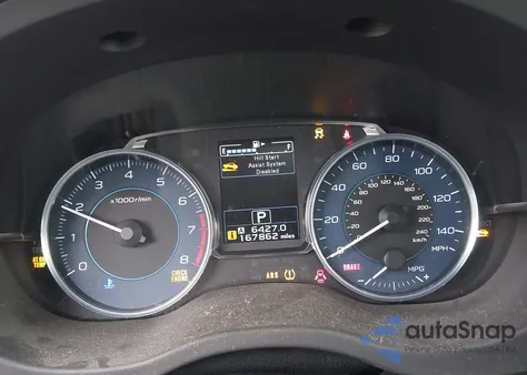 2016 Subaru Crosstrek 2.0I Limited z USA, uszkodzony, nr VIN JF2GPALC0GH294213